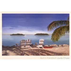  Laurie Chase   APRIL IN PARADISE II Size 24x36 by Laurie 