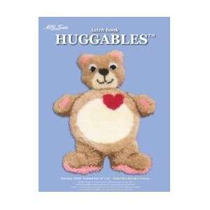    Huggables Bear Rug 34x24 Latch Hook Kit Arts, Crafts & Sewing