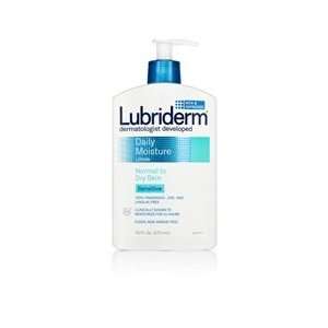 Lubriderm Daily Moisture Lotion Normal To Dry Skin Sensitive Unisex 