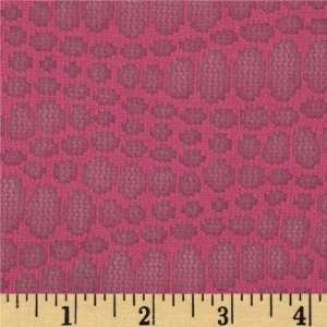  54 Wide Lace Geometric Hot Pink Fabric By The Yard Arts 