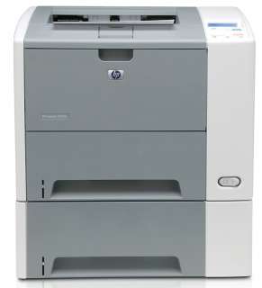 The HP LaserJet P3005n has print speeds of up to 35 ppm, 48 MB RAM 