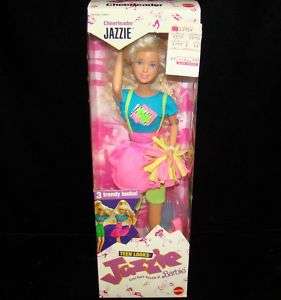 1988 Mattel Cheerleader Jazzie Barbie # 3631 MIB NRFB  