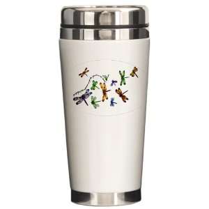   Mug Dragonflies Glide on Gossamer Wings Dragonfly 