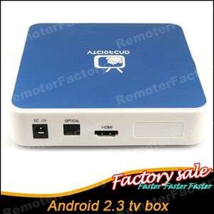   Android 2.3 TV Box HD 1080P WIFI Media Player HDTV Internet TV Box