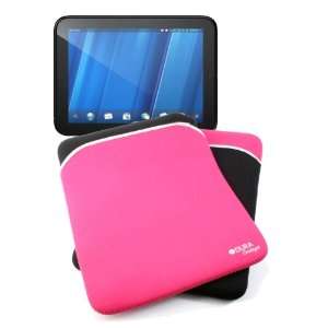   & Pink Reversible Neoprene Zip Sleeve Compatible With HP Touchpad