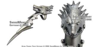 Fantasy Iron Reaver Wolf Claw Finger Blade Knife Glove  