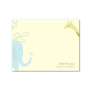  Thank You Cards   Savanna Soiree Lightest Turquoise By 