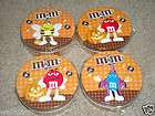 Halloween Candy Tins m & ms New