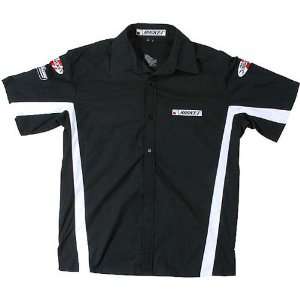 Joe Rocket Rocket Staff Mens Polo Sportswear Shirt   Black/White / X 