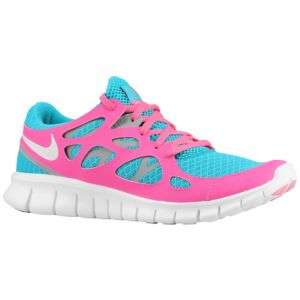Nike Free Run + 2   Womens   Turquoise/White/Pink Flash/Grey