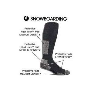 Thorlos Wool/Thor Lon Merino Wool Snowboard Socks Sports 