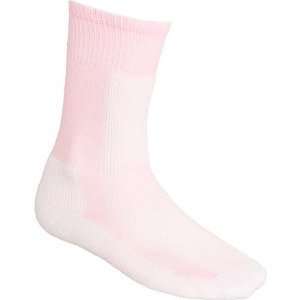 Thorlos Moderate Cushion Kids Snow Socks Pink Youth Size 7, Shoe size 