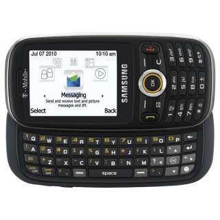 SAMSUNG T369 LINX UNLOCKED GSM BLACK SLIDER CAMERA CELL PHONE T MOBILE 