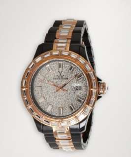   Gem crystal detail watch  