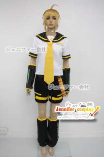 Vocaloid Len cosplay wig costume 03  