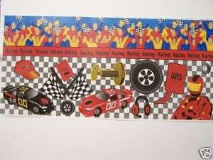 Scrapbooking Stickers~RACING~border,nascar,race car  