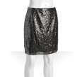 style #313909401 gunmetal sequined Cindy skirt