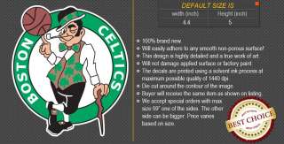 Boston Celtics NBA Basketball Logos Car Bumper Window Wall Sticker 