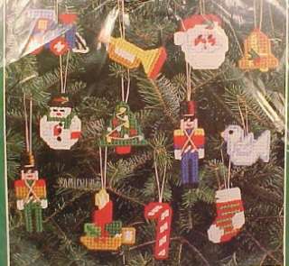 CHRISTMAS CARNIVAL 12 ORNAMENTS NEEDLEPOINT KIT NIP  