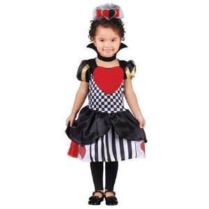  Toddler Queen of Hearts Small Alice Costume 24M 2T Toys & Games