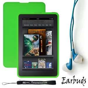  Green  Kindle Fire Tablet Silicone Skin + Includes a 