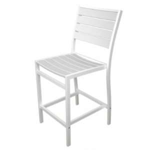   Plastic Outdoor Cafe Dining Counter Stool Chair