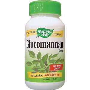  Natures Way Glucomannan Root 665 mg 100 Caps Health 