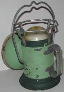 Vintage Delta Railroad or Miners Lantern Green  