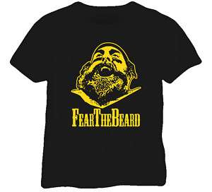 Brett Keisel Fear The Beard Pittsburgh Black T Shirt  