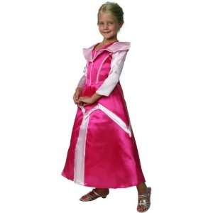  Deluxe Storybook Pink Princess Dressup Costume, size 4/6 