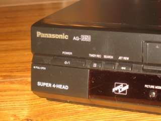 PANASONIC AG 1350 Super Drive 4 Head VHS VCR NICE *Make a great 