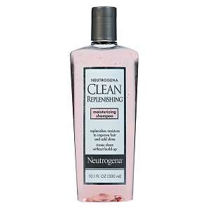 Neutrogena Clean Shampoo, Replenishing 10.1 fl oz (300 ml)  