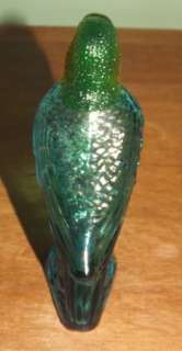   Irridescent Head Bird Avon Bottle Island Parakeet Moonwind Cologne