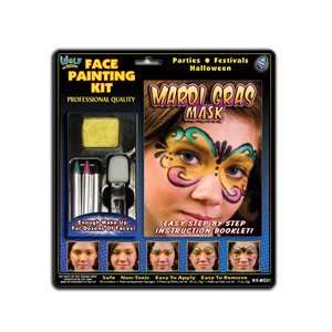  Mardi Gras Mask Face Painting Kit Toys & Games