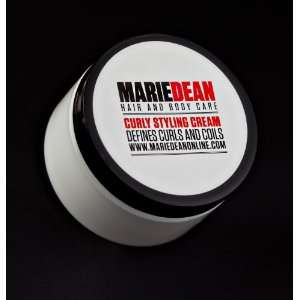  Marie Dean Curly Styling Cream, 8 ounce Jar Beauty