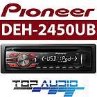 2012 Pioneer DEH 2450UB CD  USB Aux Car Audio Stereo