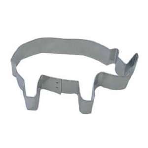  4.75 Rhino cookie cutter constructed of tinplate steel. Hand 