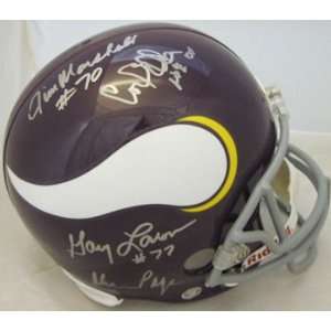   People Eaters Minnesota Vikings Signed Fs Helmet 
