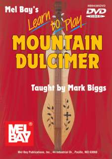 Mel Bay Learn To Play Mountain Dulcimer DVD 796279101264  