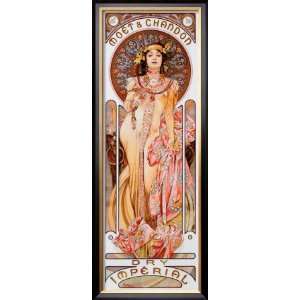 Moet Chandon Dry Imperial Framed Giclee Poster Print by 