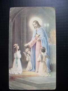 GERMAN Jesus+ETERNAL LIFE*Angel Cross Holy Communion Eucharist Vintage 