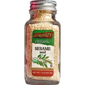 Red Monkey Organic Sesame Seed, 1.5 Ounce Bottles (Pack of 6)