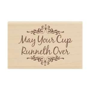  Stampabilities House Mouse Mounted Rubber Stamp 1.5X2.5 Cup 