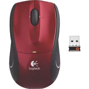    NEW M505 Red Wireless Laser Mouse (Computer)