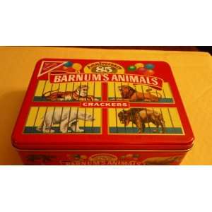 Barnums Animals Crackers Keepsake Tin   Nabisco 1987  