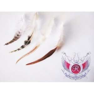 Americana Hair Extension Feather (Natural) Includes one, please see 