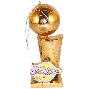 Los Angeles Lakers NBA Championship Trophy Ornament  