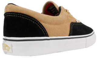 Vans Era Pro Casual Shoes   (Nubuck) Black/Tan NEW  