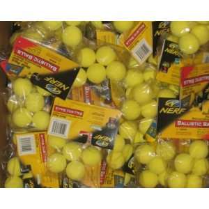  50 NERF Brand BALLISTIC Balls Ammo Value 5 pack Toys 