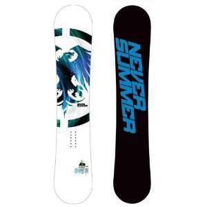  Never Summer Legacy (White) Snowboard 2012 Sports 